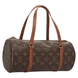 LOUIS VUITTON Monogram Papillon 30 Hand Bag M51385